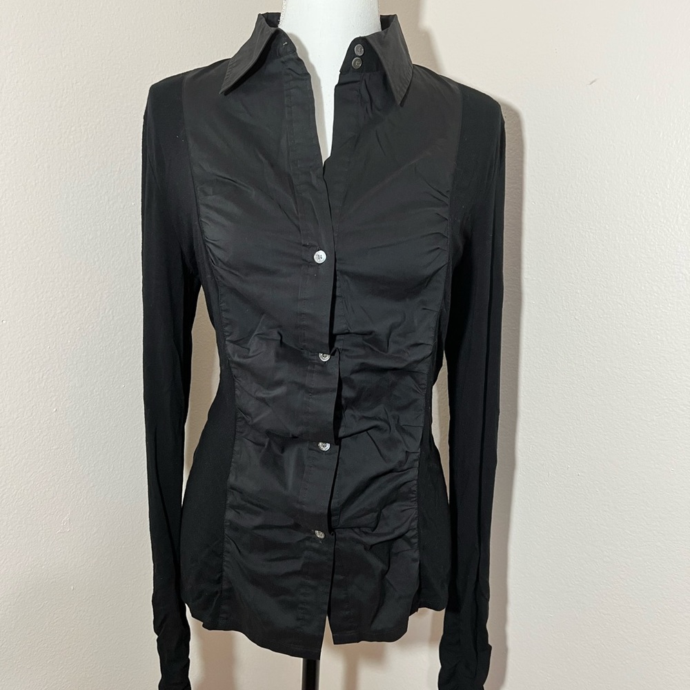 BCBGMaxAzria Button down T-shirt